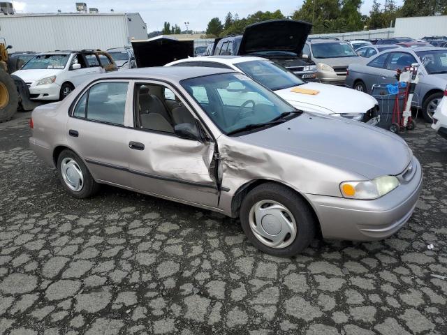 1NXBR12E0WZ046230 - 1998 TOYOTA COROLLA VE BEIGE photo 4