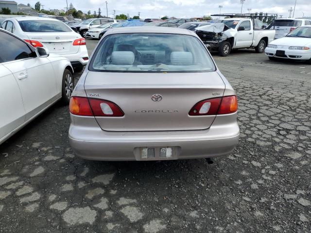 1NXBR12E0WZ046230 - 1998 TOYOTA COROLLA VE BEIGE photo 6