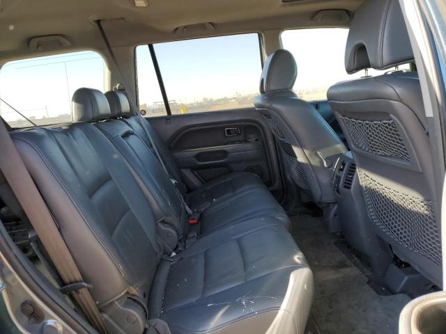 5FNYF18587B025618 - 2007 HONDA PILOT EXL BLUE photo 11