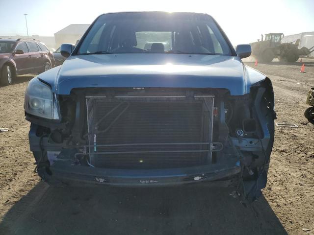 5FNYF18587B025618 - 2007 HONDA PILOT EXL BLUE photo 5