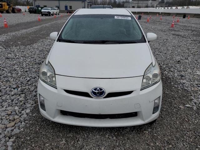 JTDKN3DU0A0226551 - 2010 TOYOTA PRIUS WHITE photo 5