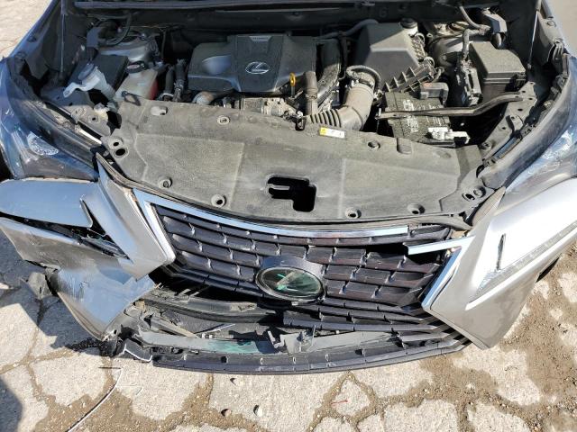 JTJBARBZ8K2207844 - 2019 LEXUS NX 300 BASE ვერცხლისფერი ფოტო 12