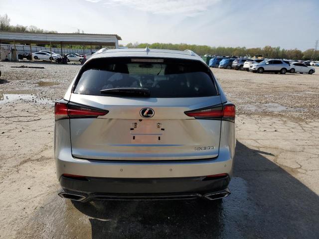 JTJBARBZ8K2207844 - 2019 LEXUS NX 300 BASE ვერცხლისფერი ფოტო 6
