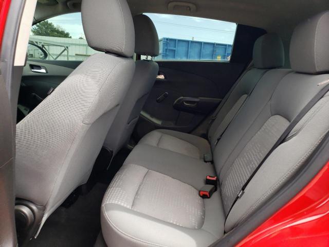 1G1JA6SHXD4115140 - 2013 CHEVROLET SONIC LS 红色 照片 10