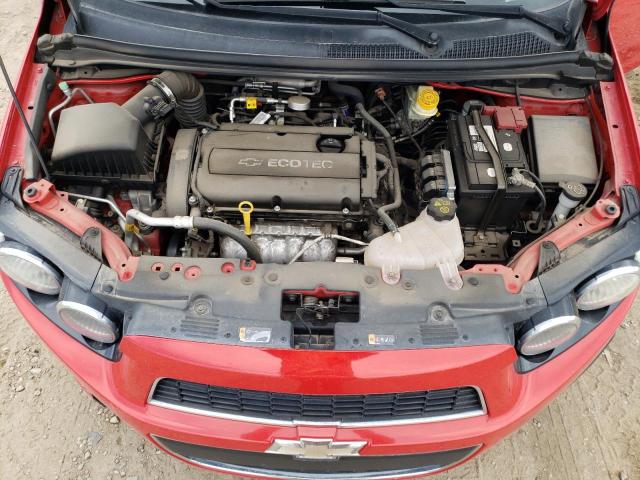 1G1JA6SHXD4115140 - 2013 CHEVROLET SONIC LS 红色 照片 11