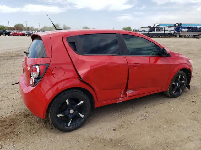 1G1JA6SHXD4115140 - 2013 CHEVROLET SONIC LS RED photo 3