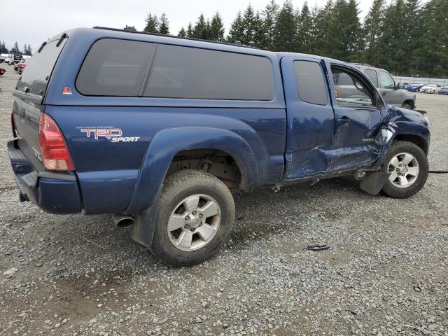 5TETU62N68Z490923 - 2008 TOYOTA TACOMA PRERUNNER ACCESS CAB BLUE photo 3