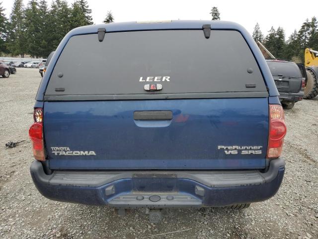 5TETU62N68Z490923 - 2008 TOYOTA TACOMA PRERUNNER ACCESS CAB BLUE photo 6