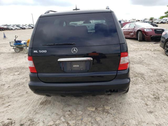 4JGAB75E52A360398 - 2002 MERCEDES-BENZ ML 500 BLACK photo 6