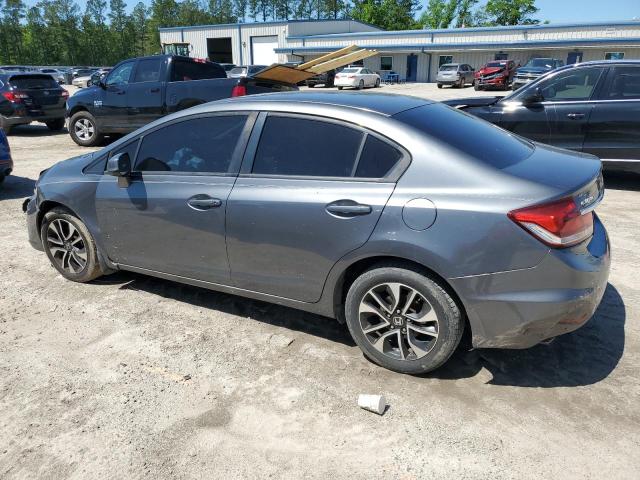 19XFB2F94DE034543 - 2013 HONDA CIVIC EXL GRAY photo 2