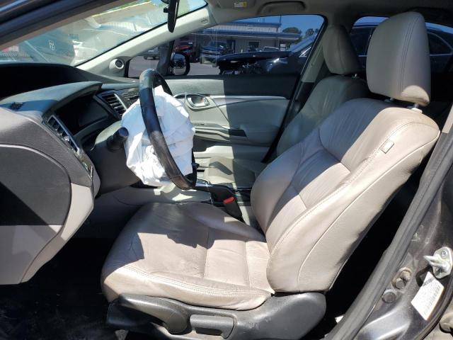 19XFB2F94DE034543 - 2013 HONDA CIVIC EXL 灰色 照片 7