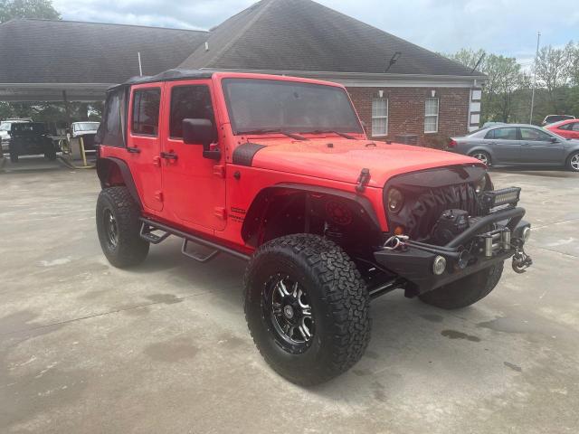 1C4BJWDG3DL669464 - 2013 JEEP WRANGLER U SPORT Rot Foto 1