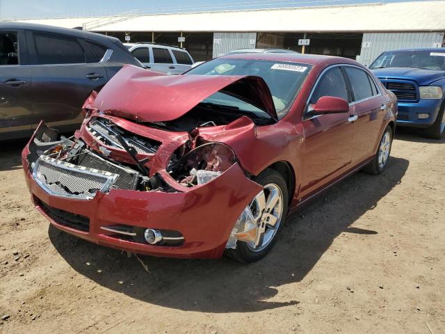 1G1ZK57B08F284754 - 2008 CHEVROLET MALIBU LTZ წითელი ფოტო 1
