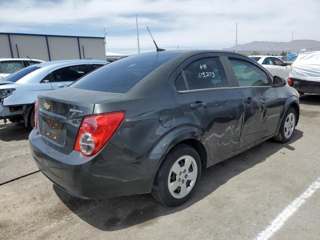 1G1JA5SH2E4117038 - 2014 CHEVROLET SONIC LS CHARCOAL photo 3