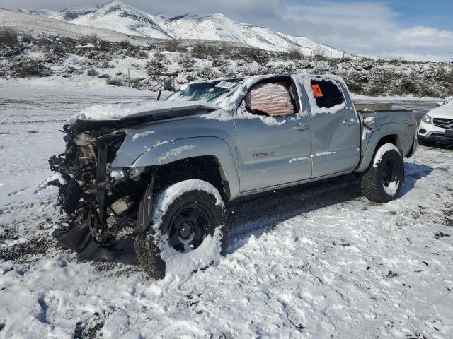 5TEJU62N28Z586121 - 2008 TOYOTA TACOMA DOUBLE CAB PRERUNNER SILVER photo 1