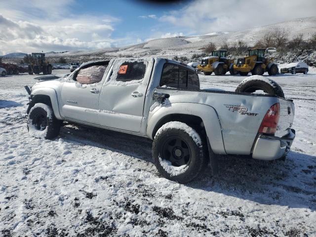 5TEJU62N28Z586121 - 2008 TOYOTA TACOMA DOUBLE CAB PRERUNNER SILVER photo 2