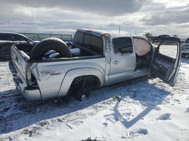 5TEJU62N28Z586121 - 2008 TOYOTA TACOMA DOUBLE CAB PRERUNNER SILVER photo 3