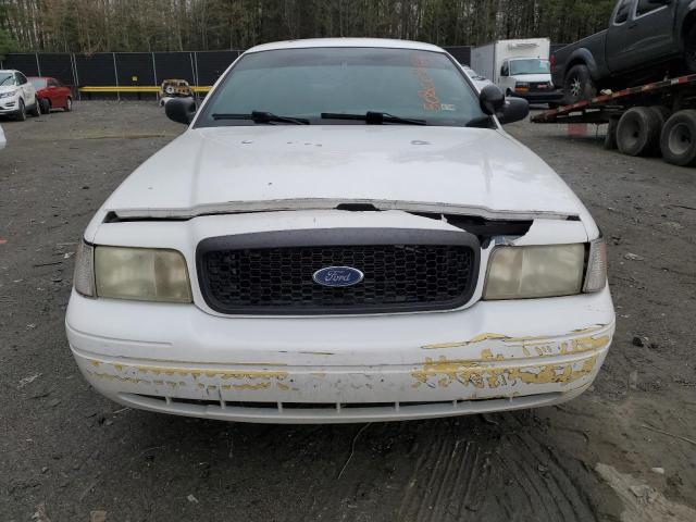 2FAHP71V09X142659 - 2009 FORD CROWN VICT POLICE INTERCEPTOR WHITE photo 5