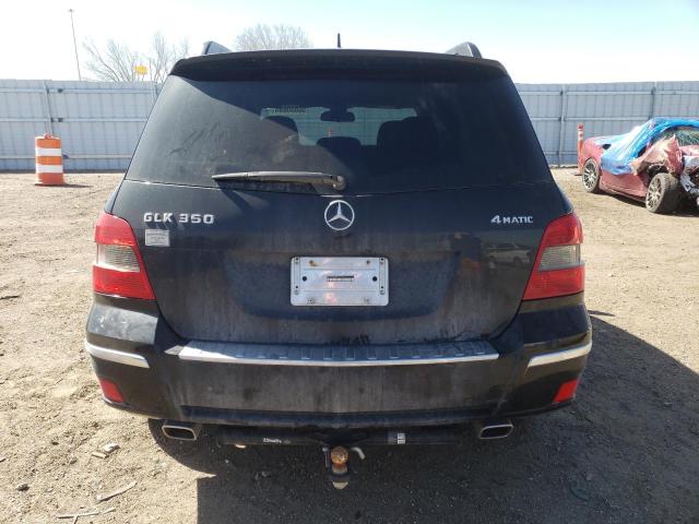 WDCGG8HB3CF752074 - 2012 MERCEDES-BENZ GLK 350 4MATIC BLACK photo 6