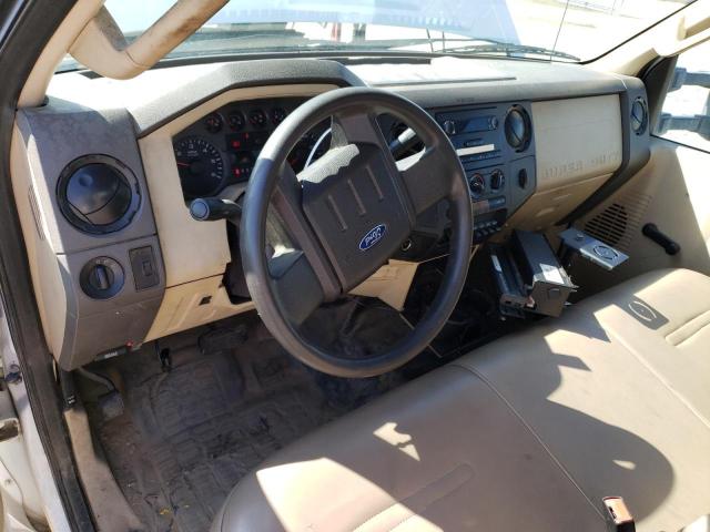 1FD4F46Y78EB87056 - 2008 FORD F450 SUPER DUTY WHITE photo 8