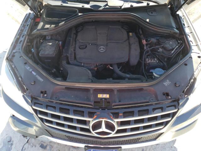 4JGDA5HB8CA049829 - 2012 MERCEDES-BENZ ML 350 4MATIC GRAY photo 12