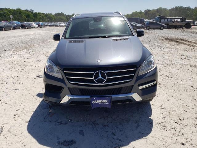 4JGDA5HB8CA049829 - 2012 MERCEDES-BENZ ML 350 4MATIC GRAY photo 5