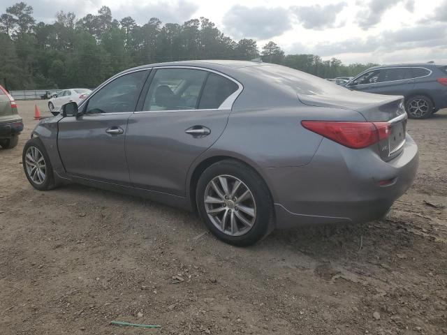 JN1BV7AR3EM692287 - 2014 INFINITI Q50 BASE GRAY photo 2