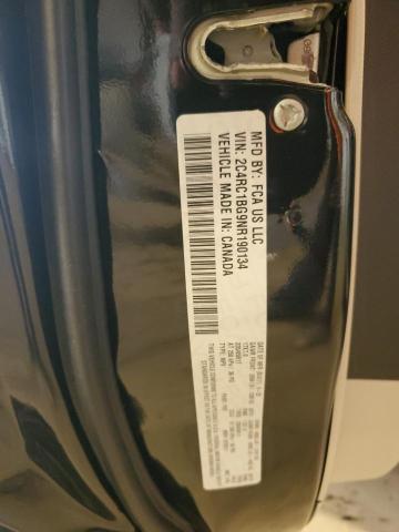 2C4RC1BG9NR190134 - 2022 CHRYSLER PACIFICA TOURING L BLACK photo 13