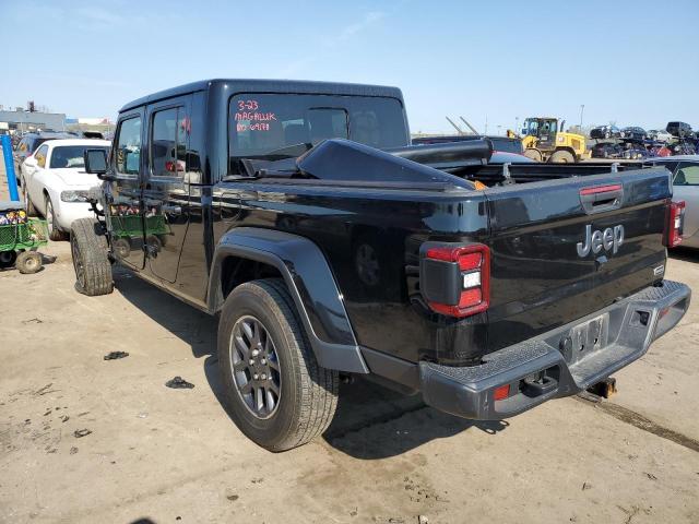 1C6HJTFG7ML501257 - 2021 JEEP GLADIATOR OVERLAND BLACK photo 2