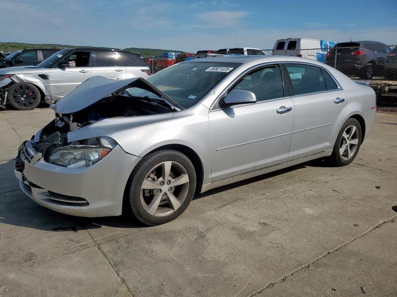1G1ZC5E00CF267587 - 2012 CHEVROLET MALIBU 1LT SILVER photo 1