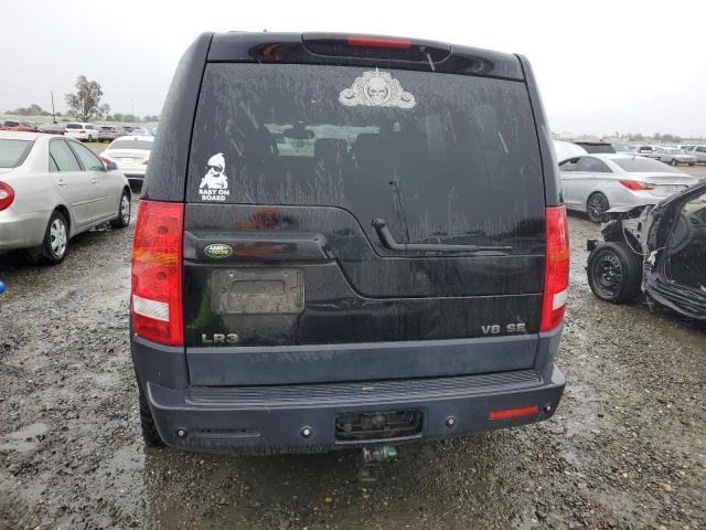 SALAA25465A309846 - 2005 LAND ROVER LR3 BLACK photo 6