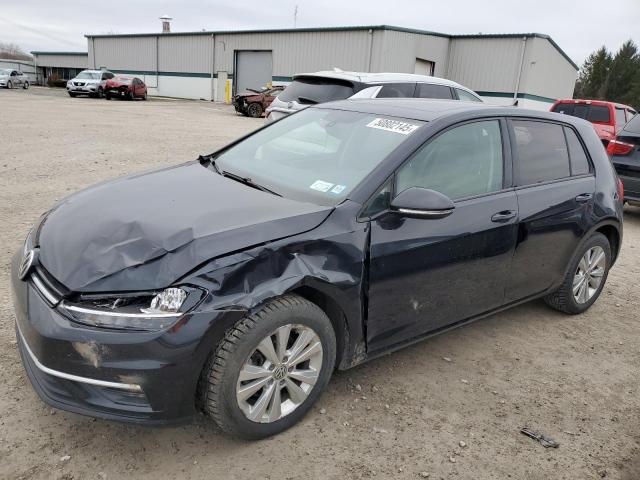 3VWG57AU8MM007840 - 2021 VOLKSWAGEN GOLF BLACK photo 1