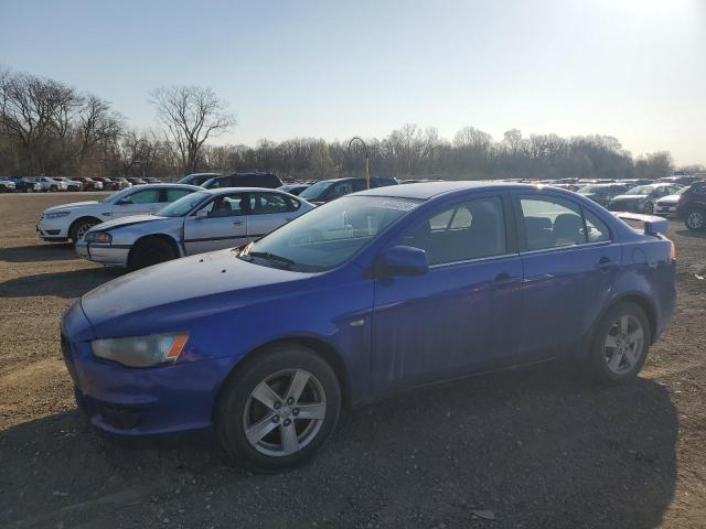 JA3AU26U38U032796 - 2008 MITSUBISHI LANCER ES BLUE photo 1