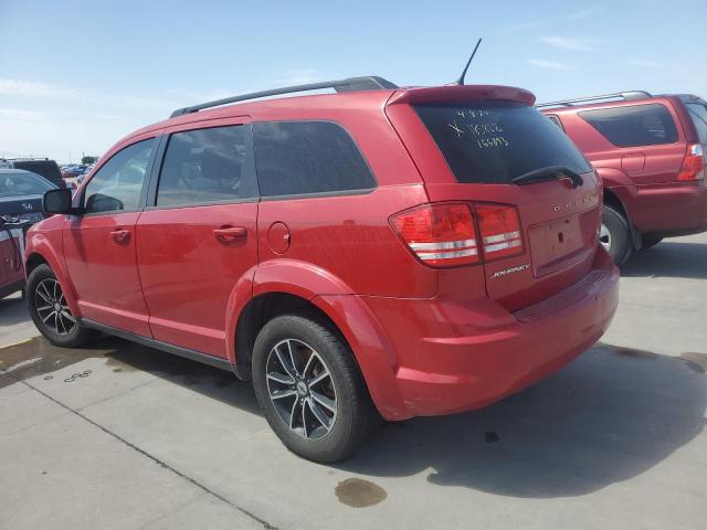 3C4PDCAB3JT166893 - 2018 DODGE JOURNEY SE RED photo 2