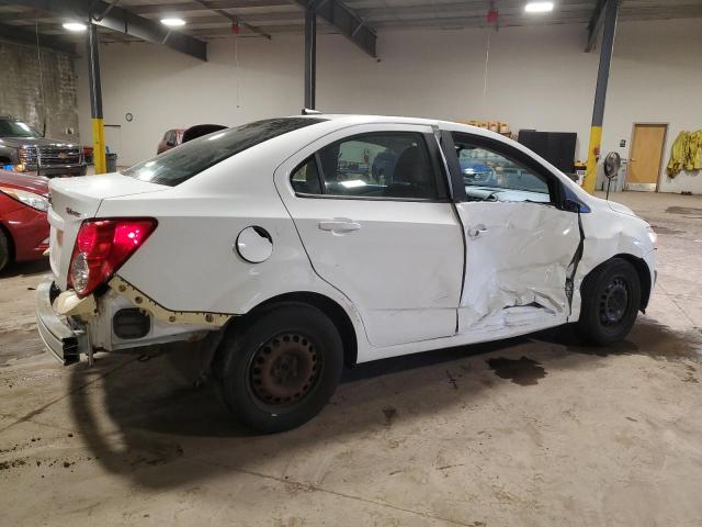 1G1JA5SGXD4146504 - 2013 CHEVROLET SONIC LS WHITE photo 3