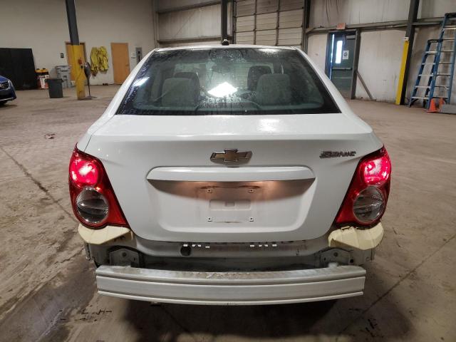 1G1JA5SGXD4146504 - 2013 CHEVROLET SONIC LS WHITE photo 6