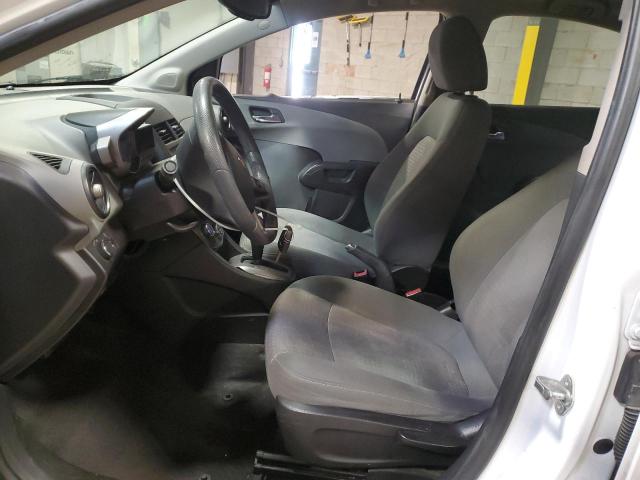 1G1JA5SGXD4146504 - 2013 CHEVROLET SONIC LS WHITE photo 7