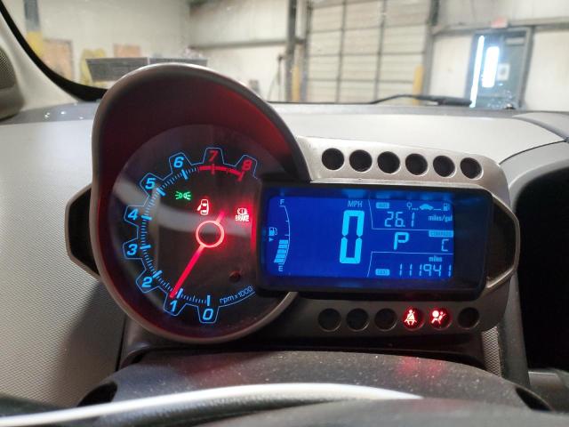 1G1JA5SGXD4146504 - 2013 CHEVROLET SONIC LS WHITE photo 9