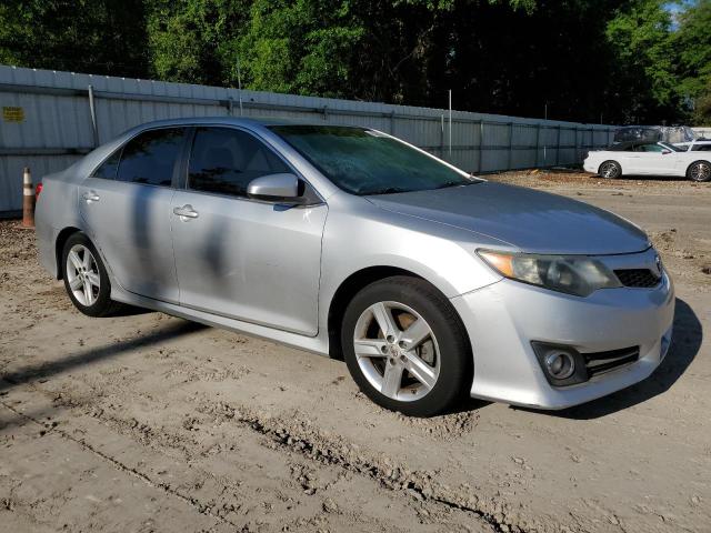 4T1BF1FK8CU181279 - 2012 TOYOTA CAMRY BASE SILVER photo 4