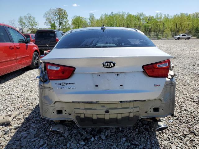 KNAGM4A78F5578362 - 2015 KIA OPTIMA LX SILVER photo 6