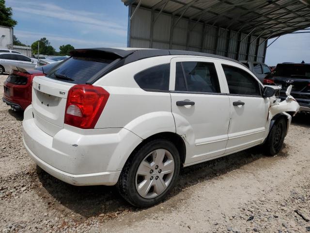 1B3JB48B47D502669 - 2007 DODGE CALIBER SXT WHITE photo 3