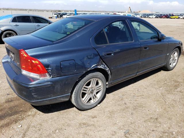 YV1RS592062541317 - 2006 VOLVO S60 2.5T BLUE photo 3