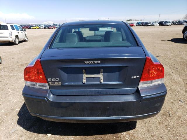 YV1RS592062541317 - 2006 VOLVO S60 2.5T BLUE photo 6