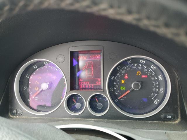 3VWDJ71K79M042969 - 2009 VOLKSWAGEN GLI შავი ფოტო 9