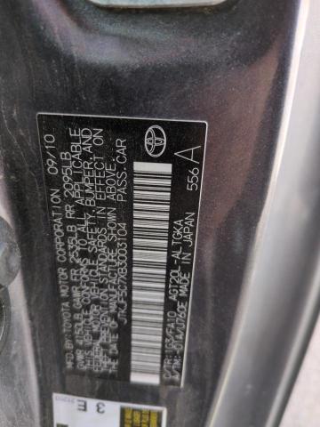 JTKJF5C7XB3003104 - 2011 TOYOTA SCION TC 灰色 照片 13