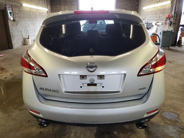 JN8AZ1MW5DW304964 - 2013 NISSAN MURANO S SILVER photo 6