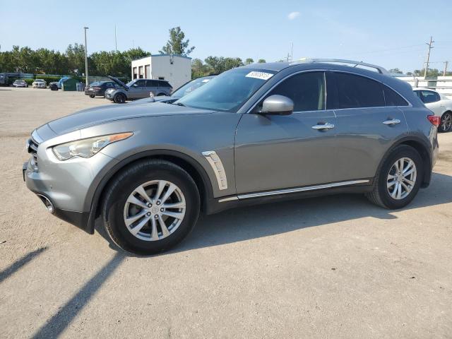 JN8CS1MU8DM140259 - 2013 INFINITI FX37 GRAY photo 1