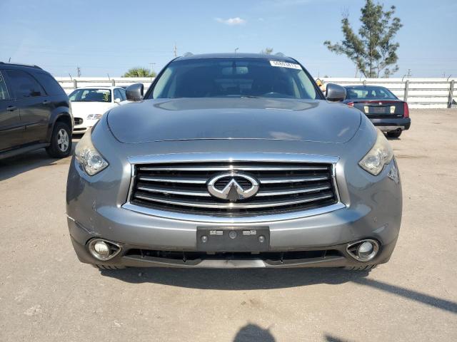 JN8CS1MU8DM140259 - 2013 INFINITI FX37 GRAY photo 5