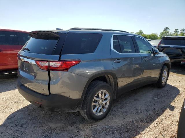 1GNERGKW3MJ241306 - 2021 CHEVROLET TRAVERSE LT GRAY photo 3