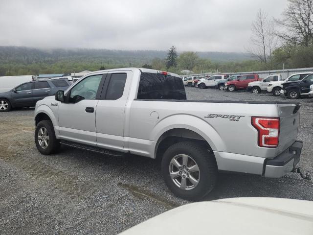 1FTEX1EP0JFD40387 - 2018 FORD F150 SUPER CAB SILVER photo 2